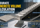 Accurate Concrete Volume Calculation for Slabs & Staircases